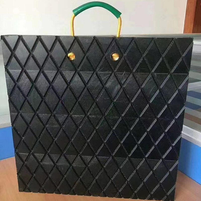 حصائر طريق مؤقتة من البلاستيك من البولي إيثيلين بنمط خاص مضاد للانزلاق