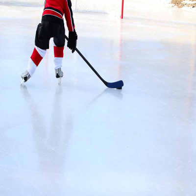 لوح حلبة هوكي من البولي إيثيلين عالي الكثافة