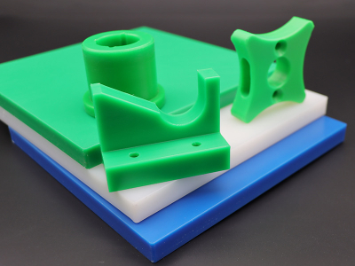 قطعة آلية من مادة UHMWPE