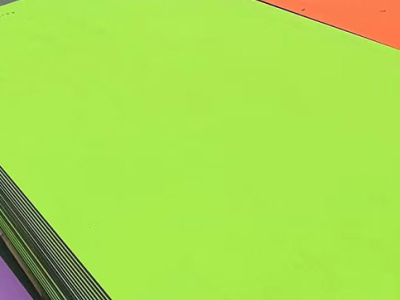 صفائح بلاستيكية من البولي إيثيلين عالي الكثافة