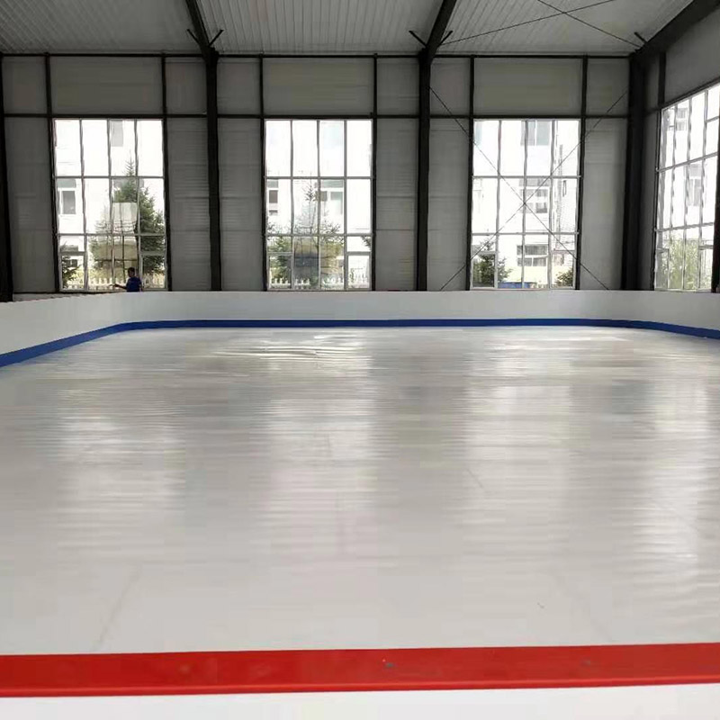 حصيرة الرماية المسطحة لممارسة الهوكي من HDPE HDPE Hockey Practice Flat Shooting Mat